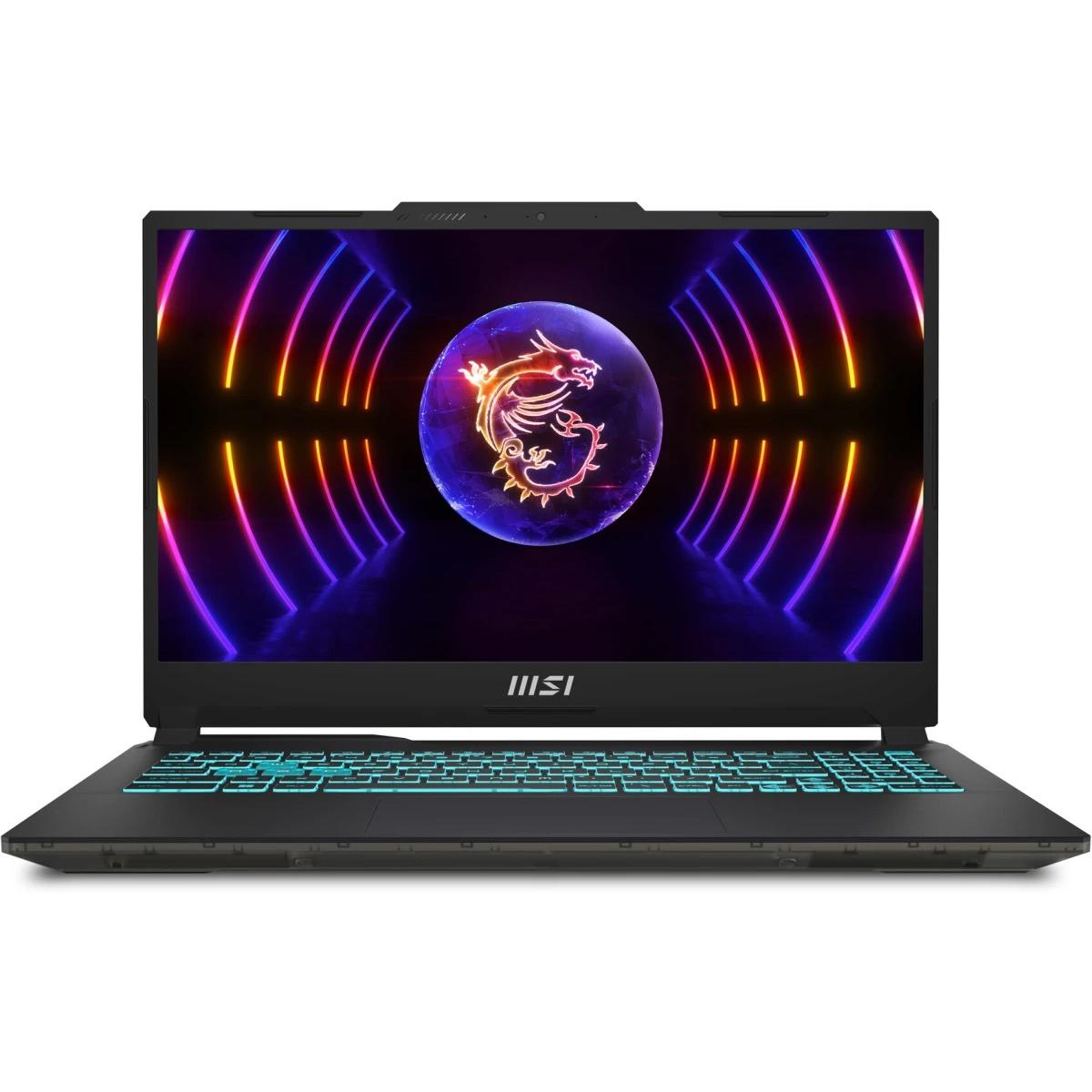 MSI Cyborg 15 A13VF Gaming Laptop 15.6 FHD 144Hz IPS, 13Gen Intel Core i7-13620H, Nvidia RTX 4060 8GB GDDR6, 16GB DDR5 RAM, M.2 512GB Gen4 - Black