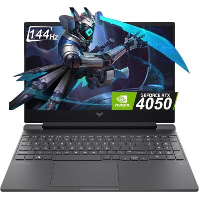 HP Victus (15-FA2082WM) 15.6" FHD 144Hz IPS, 13th Gen Intel Core i5-13420H, Nvidia RTX 4050 6GB GDDR6, 16GB DDR4 RAM, 512GB M.2 PCIe NVMe, Windows 11 Home - Mica Silver Gaming Laptop