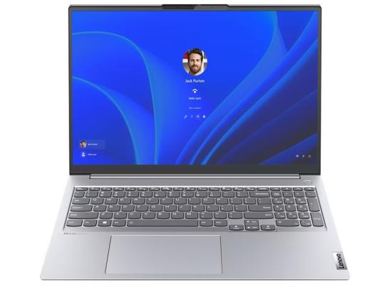 Lenovo ThinkBook 16 G4+ IAP Arctic Grey Laptop, 16" WQXGA 2.5K (2560x1600) IPS 60Hz 100% sRGB, 12th Gen Intel Core i7-1260P, NVIDIA GeForce RTX 2050 4GB GDDR6, 16GB Soldered LPDDR5, 1TB M.2 NVMe GEN4 SSD