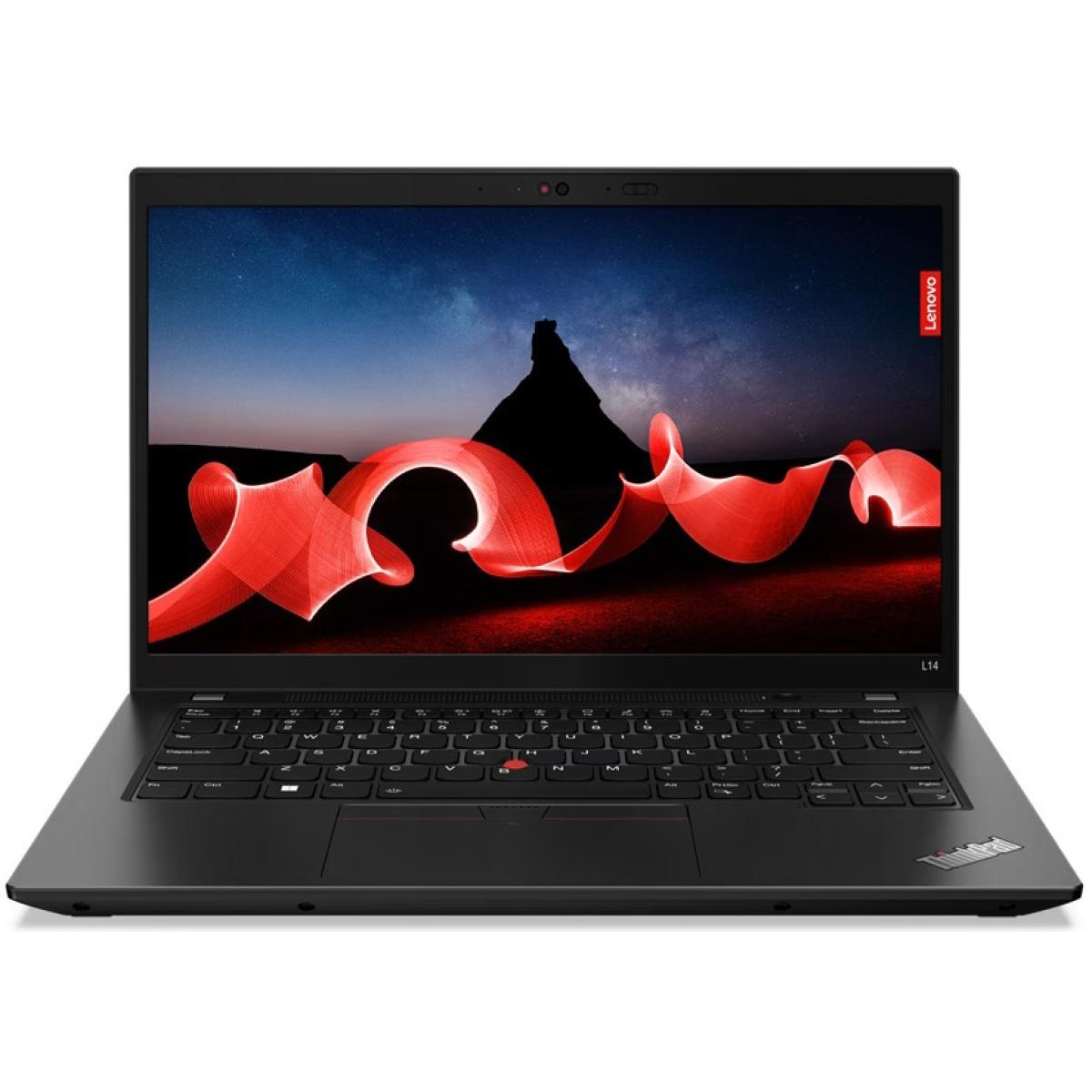Lenovo ThinkPad L14 Gen 4 (Intel) Thunder Black Laptop, 14" FHD (1920x1080) IPS, 13th Gen Intel Core i7-1355U, Intel® Iris Xe Graphics, 16GB SODIMM DDR4, 1TB M.2 NVMe GEN4 SSD, Windows 11 Pro