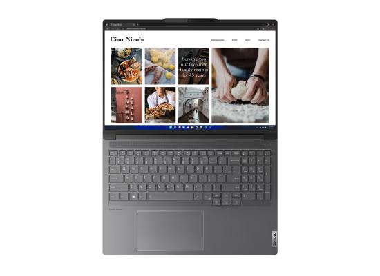Lenovo ThinkBook 16p G4 IRH Storm Grey Laptop, 16" WQXGA 2.5K (2560x1600) IPS 60Hz Dolby Vision 100% sRGB, 13th Gen Intel Core i9-13900H, NVIDIA GeForce RTX 4060 8GB GDDR6, 32GB DDR5, 1TB M.2 NVMe GEN4 SSD w/ AI LA2-Q Chip