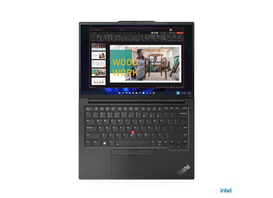 Lenovo ThinkPad E14 Gen 5 (Intel) Graphite Black Laptop, 14" WUXGA FHD+ (1920x1200) IPS, 13th Gen Intel Core i5-1335U, Intel® Iris Xe Graphics, 8GB Soldered DDR4, 512GB M.2 NVMe GEN4 SSD