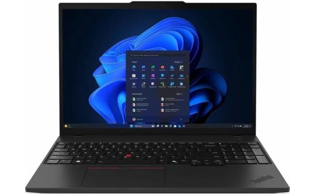 Lenovo ThinkPad T16 Gen 4, 16" WUXGA FHD+ (1920x1200) IPS, Intel Core Ultra 7 265H, Integrated Intel Arc Graphics 140T, 32GB SODIMM DDR5, 2TB M.2 NVMe GEN5 SSD - Black Laptop