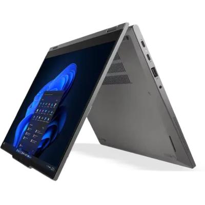 Lenovo ThinkPad L13 2-in-1 Gen 6 Grey Laptop w/ Pen, 13.3" WUXGA FHD+ (1920x1200) IPS Touch, Intel Core Ultra 7 255U, Intel Integrated Graphics, 16GB LPDDR5x 7467, 1TB M.2 NVMe GEN4 SSD, Windows 11 Pro