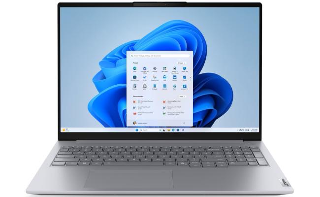 Lenovo ThinkBook 16 G8 IRL Arctic Grey Laptop, 16" WUXGA (1920x1200) IPS, Intel Core 7 240H, Integrated Intel Graphics, 16GB SODIMM DDR5, 1TB M.2 NVMe GEN4 SSD