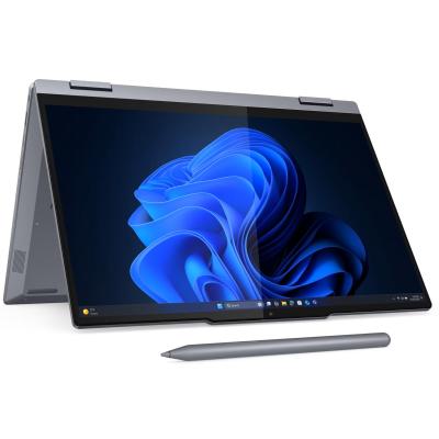 Lenovo ThinkBook 14 2-in-1 G5 Luna Grey , 14" Touch 360° (1920x1200) IPS 100% sRGB, Ultra 7 256V, Intel® Graphics, 2x 16GB Soldered+SODIMM DDR5, 1TB M.2 NVMe GEN4 SSD, Windows 11 Pro (Smart Pen Incl)