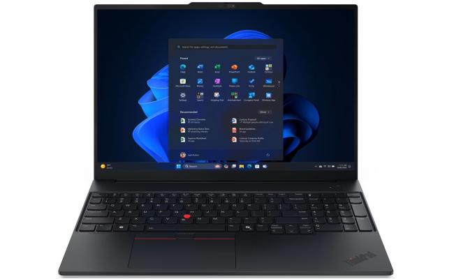 Lenovo ThinkPad E16 Gen 3 (Intel) Graphite Black Laptop, 16" WUXGA FHD+ (1920x1200) IPS, Intel Core Ultra 7 processor 255H, Integrated Intel Arc Graphics, 16GB SODIMM DDR5, 1TB M.2 NVMe GEN4 SSD