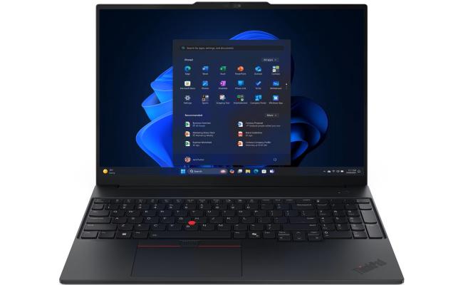 Lenovo ThinkPad E16 Gen 3 Black Laptop, 16" WUXGA FHD+ (1920x1200) IPS, AMD Ryzen 7 250, AMD Radeon 780M Integrated Graphics, 16GB DDR5, 1TB M.2 NVMe GEN4 SSD