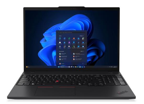 Lenovo ThinkPad T16 Gen 4 (Intel) Black Laptop, 16" WUXGA (1920x1200) IPS, Ultra 7 258V, Intel® Arc™ Graphics, 32GB  Soldered DDR5,1TB M.2 NVMe GEN4 SSD