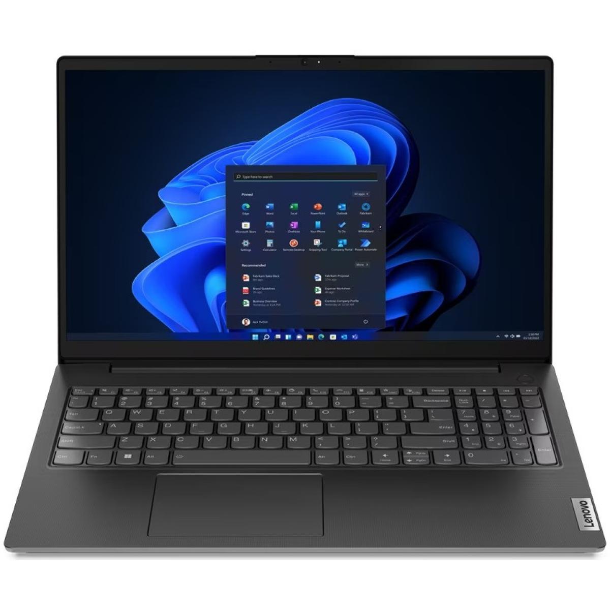 Lenovo V15 G4 IRU Black Laptop, 15.6" FHD (1920x1080) TN, 13th Gen Intel Core i5-13420H, Intel UHD Graphics, 16GB Soldered+SODIMM DDR4, 512GB M.2 NVMe GEN4 SSD