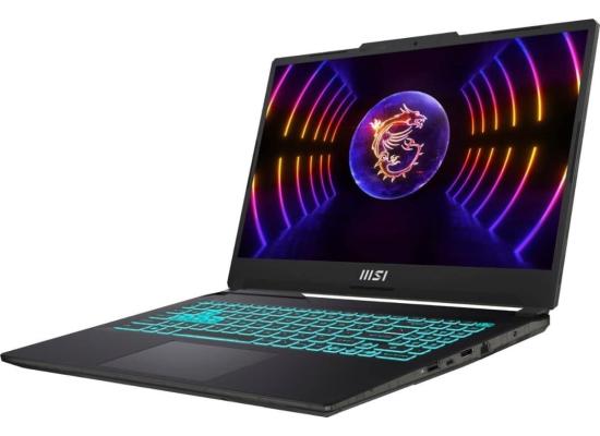MSI Cyborg A13UC Gaming Laptop 15.6 FHD 144Hz IPS, 13th Gen Intel Core i7-13620H , Nvidia RTX 3050 4GB GDDR6, 16GB DDR5 RAM, M.2 512GB Gen4  - Translucent Black