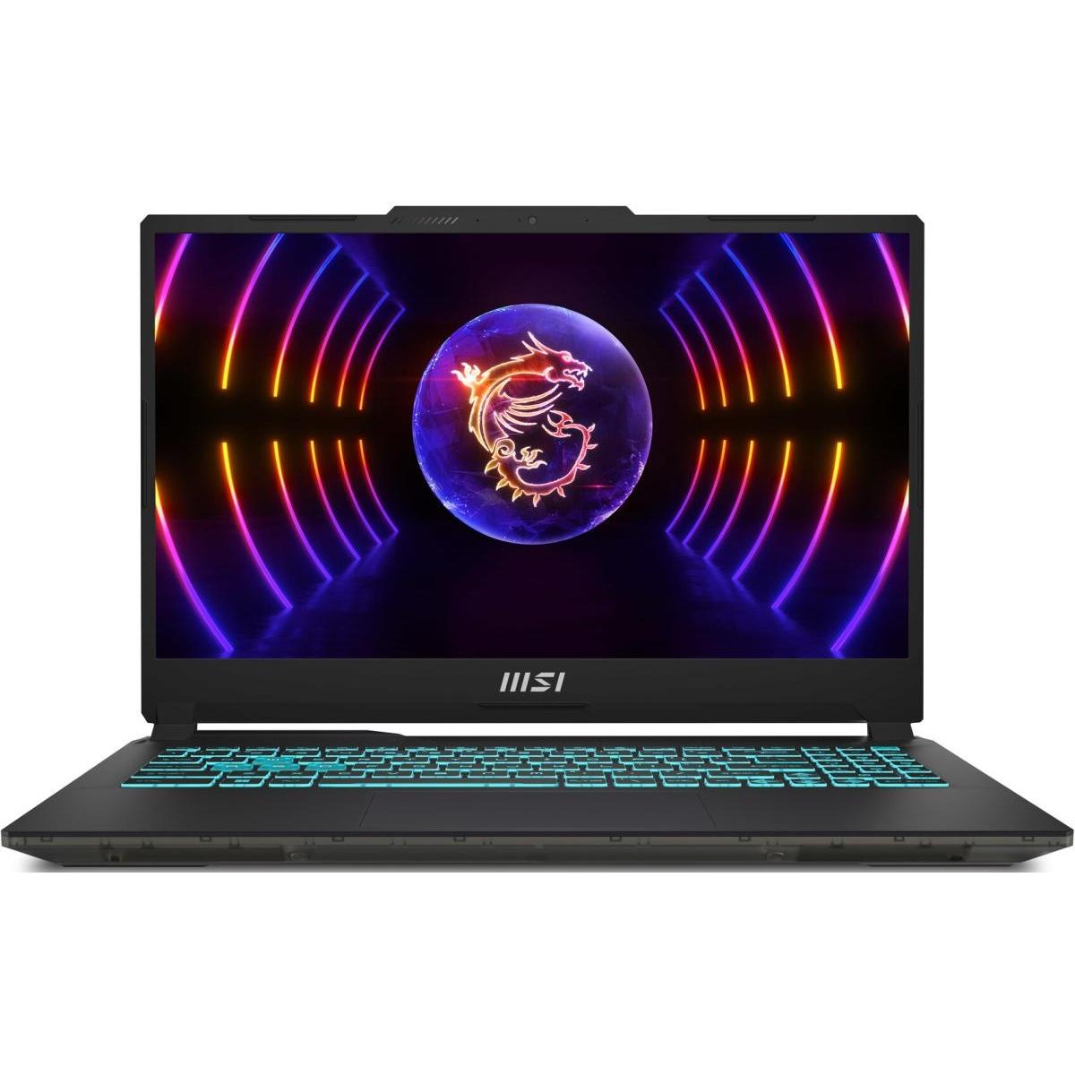 MSI Cyborg A13UC Gaming Laptop 15.6 FHD 144Hz IPS, 13th Gen Intel Core i7-13620H , Nvidia RTX 3050 4GB GDDR6, 16GB DDR5 RAM, M.2 512GB Gen4 - Translucent Black