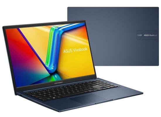 ASUS Vivobook 15, 15.6" FHD (1920 x 1080) IPS, Intel Corei7-13620H, Iris Xe Graphics , 16GB DDR4 RAM, 512GB M.2 PCIe NVMe - Quiet Blue, Home Or Business Laptop.