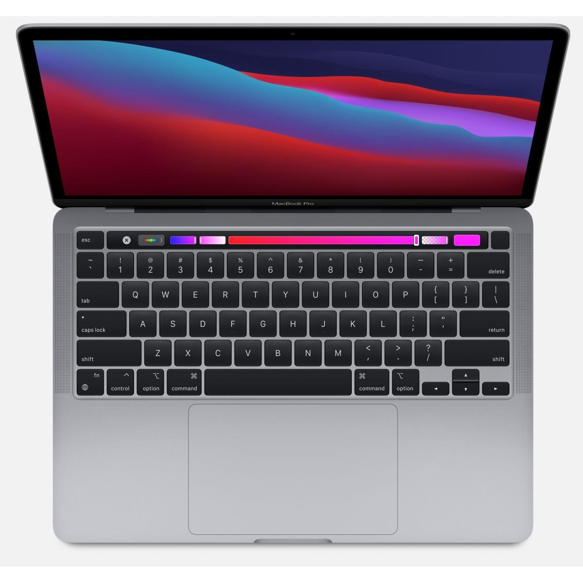 Apple MacBook Pro Laptop 13'' Apple M1 Chip With 8‑Core Cpu And 8‑Core Gpu,8GB Ram 256GB Ssd (MYD82AB/A) - Space Grey