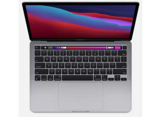 Apple MacBook Pro Laptop 13'' Apple M1 Chip With 8‑Core Cpu And 8‑Core Gpu,8GB Ram 256GB Ssd  (MYD82AB/A) - Space Grey