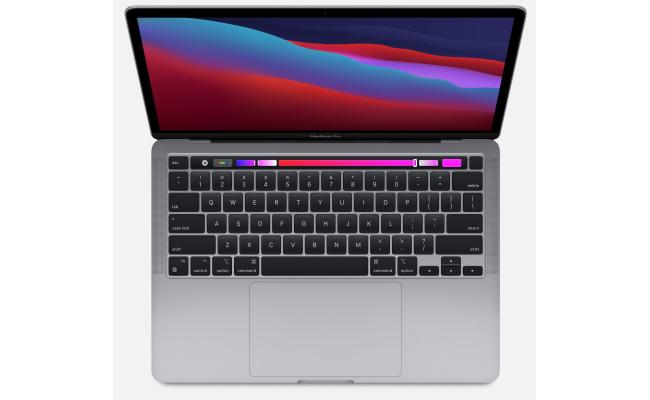 Apple MacBook Pro Laptop 13'' Apple M1 Chip With 8‑Core Cpu And 8‑Core Gpu,8GB Ram 256GB Ssd  (MYD82AB/A) - Space Grey