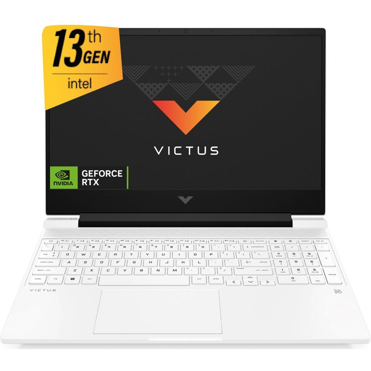 HP Victus (15-fa1133ne) 15.6" FHD 144Hz IPS, 13th Gen Intel Core i7-13620H, Nvidia RTX 4060 8GB GDDR6, 16GB DDR4 RAM, 1TB M.2 PCIe NVMe - White Edition Gaming Laptop