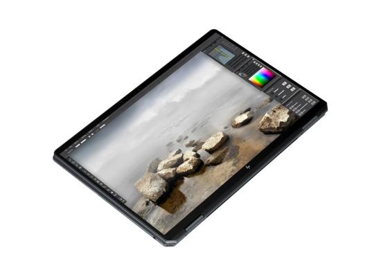 HP OmniBook Ultra Flip Laptop (14-fh0001ne) 14" 3K OLED 120Hz Touch, Intel Core Ultra 7 processor Ultra 7 256V, 16GB LPDDR5x RamOnboard , 1TB M.2 PCIe Gen 4, Intel Arc Graphics, Windows 11 Home w/ Fingerprint & HP Stylus Pen - Eclipse Gray