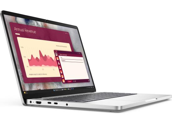 Dell Pro 14, Metallic Finish Laptop, 14" FHD+ IPS, Intel Core Ultra 7 processor 265U vPro, 16GB DDR5, 512GB M.2 NVMEe SSD, Intel Integrated Graphics - Platinum Silver (3 Years Warranty)