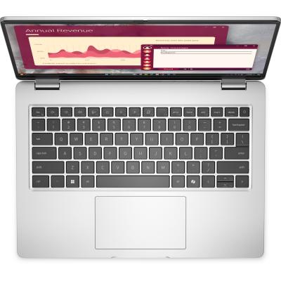 Dell Pro 14, Metallic Finish Laptop, 14" FHD+ IPS, Intel Core Ultra 5 processor 225U, 16GB DDR5, 512GB M.2 NVMEe SSD, Intel Integrated Graphics - Platinum Silver (3 Years Warranty)