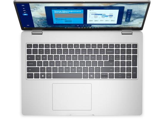 Dell Pro 16 Plus, Metallic Finish Laptop, 16" FHD+ IPS, Intel Core Ultra 5 processor 235U vPro, 16GB DDR5, 512GB M.2 NVMEe SSD, Intel Integrated Graphics - Platinum Silver (3 Years Warranty)