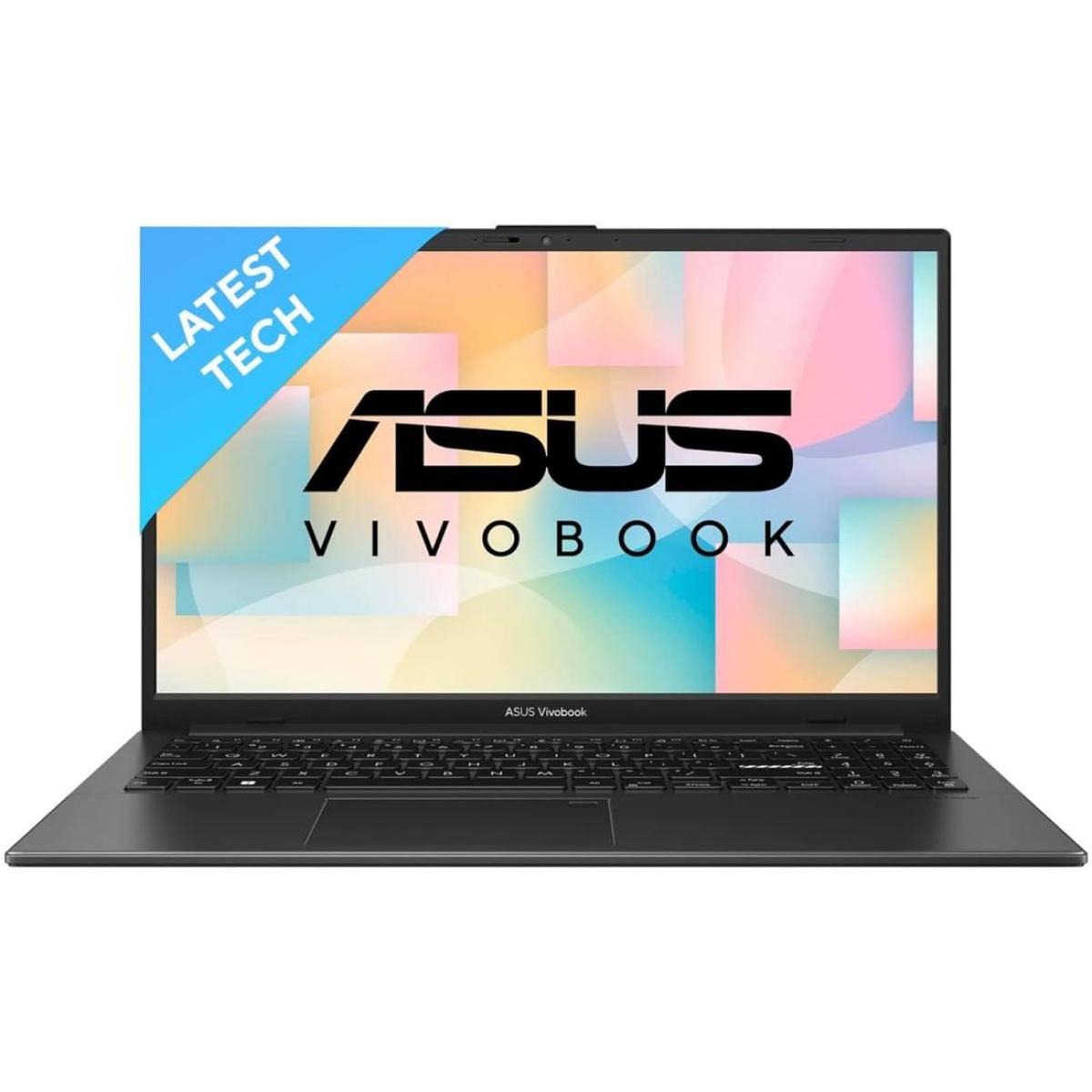 ASUS VivoBook Go 15, 15.6" IPS FHD, 13th Gen Intel Core I3-N305, 4GB DDR4 RAM, 512GB M.2 PCIe NVMe, Intel® UHD Graphics, Black Home & Light Use Laptop