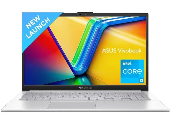 ASUS VivoBook Go 15 (2023) 15.6" FHD, 13th Gen Intel Core I3-N305, 8GB DDR4 RAM, 256GB M.2 PCIe NVMe, Intel® UHD Graphics, Silver Home & Light Use Laptop