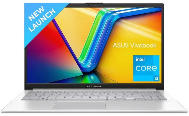 ASUS VivoBook Go 15 (2023) 15.6" FHD, 13th Gen Intel Core I3-N305, 8GB DDR4 RAM, 256GB M.2 PCIe NVMe, Intel® UHD Graphics, Silver Home & Light Use Laptop