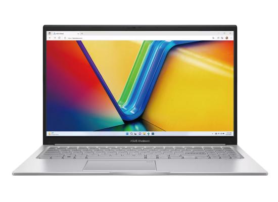 ASUS Vivobook 15, 15.6" FHD (1920 x 1080) IPS, Intel® Core 5 120U, Intel Graphics , 8GB DDR5 RAM, 512GB M.2 PCIe NVMe - Cool Silver, Home Or Business Laptop.