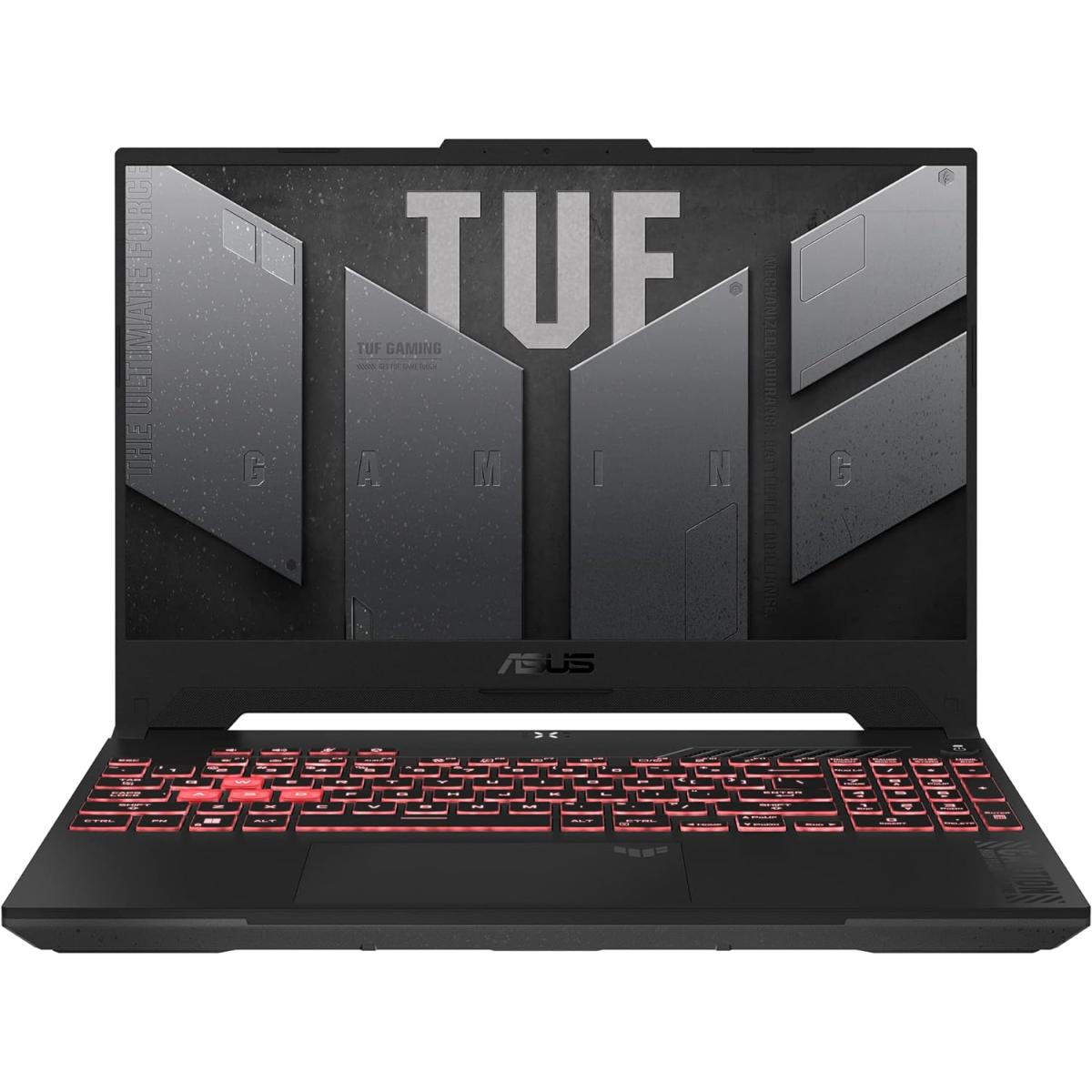 ASUS TUF Gaming A15 (FA507) 15.6" FHD 144Hz IPS 100% sRGB, G-Sync, AMD Ryzen 9 7940HS, Nvidia RTX 4070 8GB GDDR6, 16GB DDR5 RAM, 1TB M.2 PCIe NVMe - Graphite Black Gaming Laptop