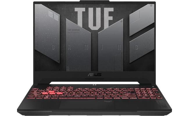 ASUS TUF Gaming A15 (FA507) 15.6" FHD 144Hz IPS 100% sRGB, G-Sync, AMD Ryzen 9 7940HS, Nvidia RTX 4070 8GB GDDR6, 16GB DDR5 RAM, 1TB M.2 PCIe NVMe - Graphite Black Gaming Laptop