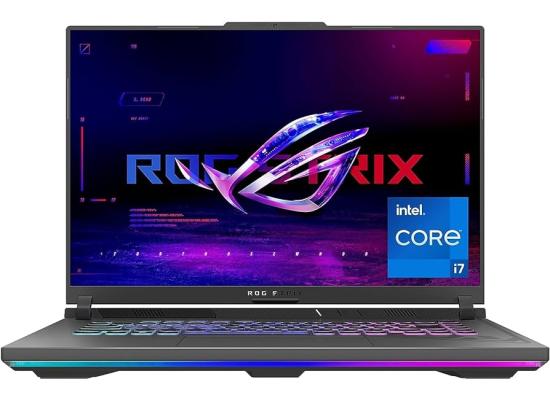 ASUS ROG Strix G16 (2023) 16" FHD+ 165Hz IPS, 13th Gen Intel Core i7-13650HX, Nvidia RTX 4050 6GB GDDR6, 16GB DDR5 RAM, 512GB M.2 PCIe NVMe - Black Gaming Laptop