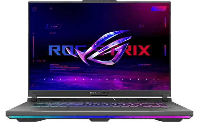ASUS ROG Strix G16 (2024) 16" FHD+ 165Hz IPS, 14th Gen Intel Core i9-14900HX, Nvidia RTX 4060 8GB GDDR6, 32GB DDR5 RAM, 1TB M.2 PCIe NVMe - Eclipse Gray Gaming Laptop