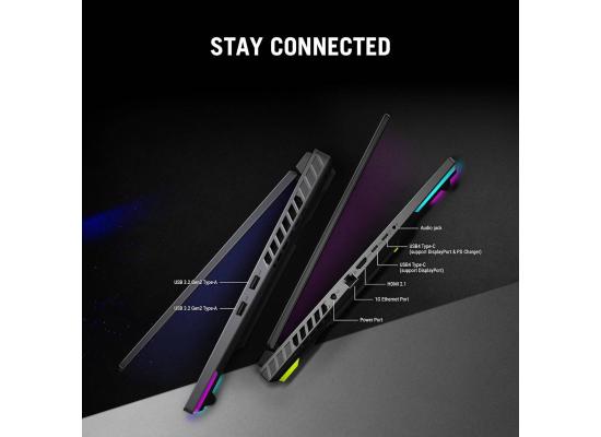 ASUS ROG Strix G16 16" IPS FHD+ (1920 x 1200) @165Hz, AMD Ryzen 9 8940HX, Nvidia RTX 5070 Ti 12GB GDDR7, 16GB DDR5 RAM, 1TB M.2 PCIe NVMe Gen4 - Eclipse Gray Gaming Laptop