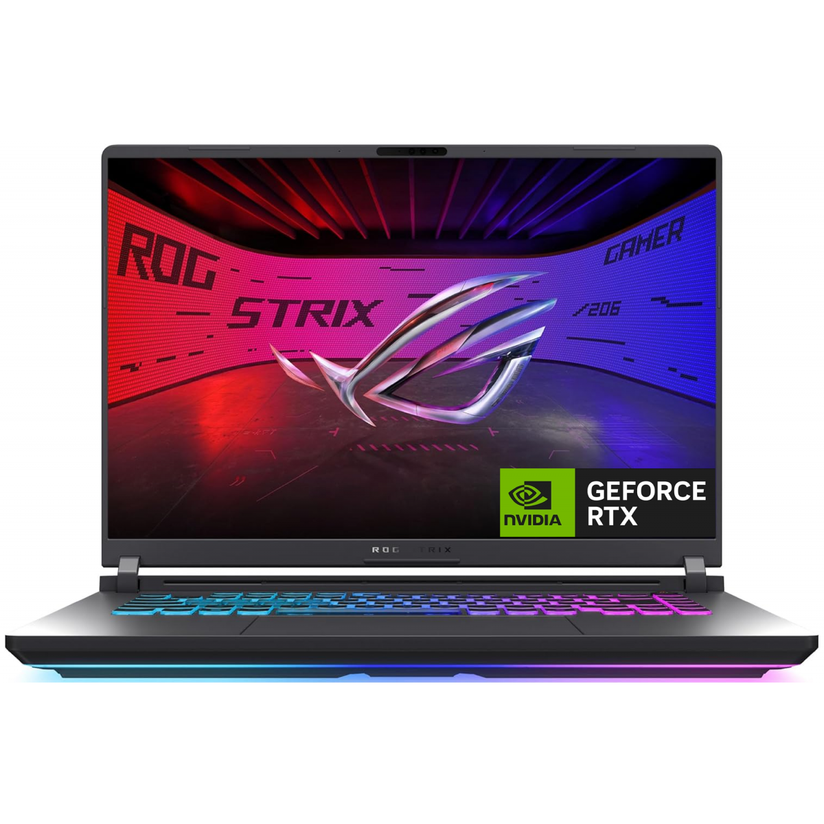 ASUS ROG Strix G16 16" IPS FHD+ (1920 x 1200) @165Hz, 14th Gen Intel Core i7-14650HX, Nvidia RTX 5070 8GB GDDR7, 16GB DDR5 RAM, 512GB M.2 PCIe NVMe Gen4 - Eclipse Gray Gaming Laptop