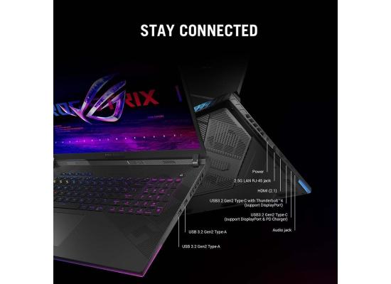 ASUS ROG Strix SCAR 16" 2.5K 240Hz IPS, 14th Gen Intel Core i9-14900HX, Nvidia RTX 4080 12GB GDDR6, 32GB DDR5 RAM, 1TB M.2 PCIe NVMe - Black Gaming Laptop w/ Free Asus Rog Backpack & Rog Gladius III Mouse