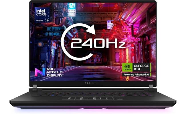 ASUS ROG Strix SCAR G16 (2025) 16" 2.5K 240Hz Mini LED, Intel Core Ultra 9 2nd Gen Processor 275HX, Nvidia RTX 5080 16GB GDDR7, 32GB DDR5 RAM, 1TB M.2 PCIe 4.0 NVMe, Window 11 Home - Off Black Gaming Laptop w/ ROG backpack + ROG Gladius III Mouse