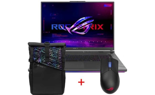 ASUS ROG Strix G18 (2024) 18" 2.5K 240Hz IPS, 14th Gen Intel Core i9-14900HX, Nvidia RTX 4060 8GB GDDR6, 32GB DDR5 RAM, 1TB M.2 PCIe NVMe - Eclipse Gray Gaming Laptop w/ Free Asus Rog Backpack & Rog Impact Gaming Mouse