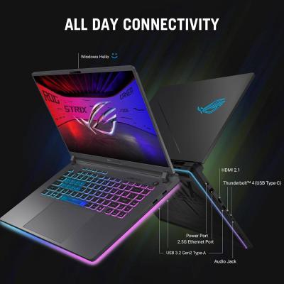 ASUS ROG Strix G18 18" IPS 2.5K WQXGA 240Hz, Intel Core Ultra 9 2nd Gen Processor 275HX, Nvidia RTX 5070 Ti 12GB GDDR7, 16GB DDR5 RAM, 1TB M.2 PCIe NVMe Gen4 - Eclipse Gray Gaming Laptop