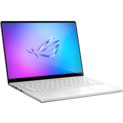 ASUS ROG Zephyrus G14,14" 3K (2880 x 1800) OLED, AMD Ryzen™ AI 9 465, Nvidia RTX 5060 8GB GDDR7, 16GB LPDDR5X RAM, 1TB M.2 PCIe 4.0 NVMe - Platinum White Laptop