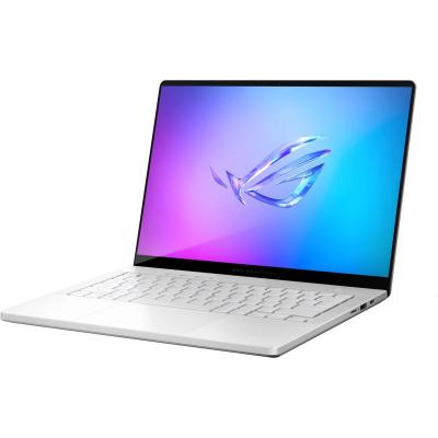 ASUS ROG Zephyrus G14,14" 3K (2880 x 1800) OLED, AMD Ryzen™ AI 9 465, Nvidia RTX 5060 8GB GDDR7, 16GB LPDDR5X RAM, 1TB M.2 PCIe 4.0 NVMe - Platinum White Laptop