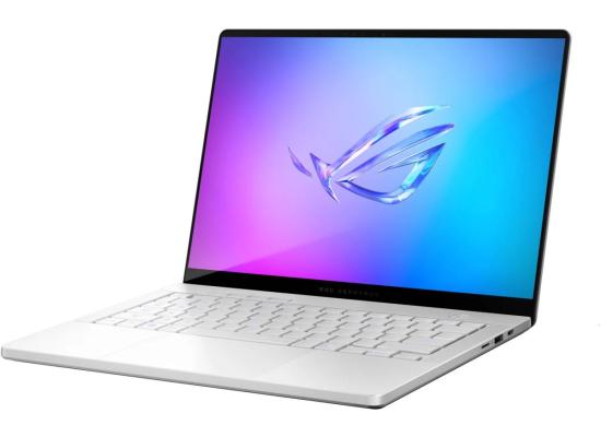 ASUS ROG Zephyrus G14,14" 3K (2880 x 1800) OLED, AMD Ryzen™ AI 9 465, Nvidia RTX 5060 8GB GDDR7, 16GB LPDDR5X RAM, 1TB M.2 PCIe 4.0 NVMe - Platinum White Laptop