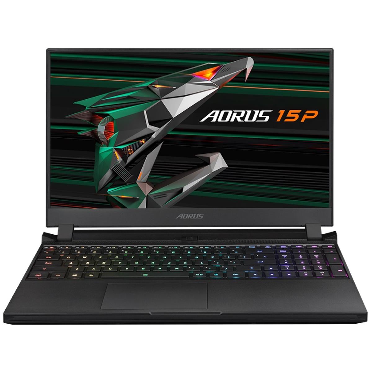 GIGABYTE AORUS 15P KD-15.6" FHD IPS 240Hz Intel Core i7-11800H NVIDIA RTX 3060 6GB GDDR6 16GB RAM 1TB NVME GEN4 SSD Win11 Home - Gaming Laptop