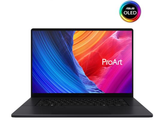 ASUS ProArt P16 16" 4K (3840 x 2400) OLED Touch 60Hz, AMD Ryzen AI 300 Series Ryzen™ AI 9 HX 370, Nvidia RTX 4070 8GB GDDR6, 64GB LPDDR5X, 2TB M.2 PCIe NVMe Gen4, Windows 11 Home - Black Gaming Laptop w/ Bag