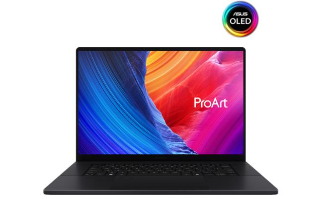 ASUS ProArt P16 16" 4K (3840 x 2400) OLED Touch 60Hz, AMD Ryzen AI 300 Series Ryzen™ AI 9 HX 370, Nvidia RTX 4070 8GB GDDR6, 64GB LPDDR5X, 2TB M.2 PCIe NVMe Gen4, Windows 11 Home - Black Gaming Laptop w/ Bag