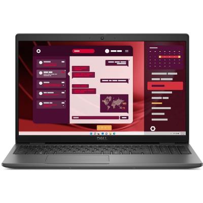 Dell Latitude 3550, 15.6" FHD IPS, 13th Gen Intel Core i7-1355U, Intel Integrated Graphics, 8GB DDR5 RAM, 512GB Gen4 M.2 PCIe NVMe - Soft Charcoal Business Laptop