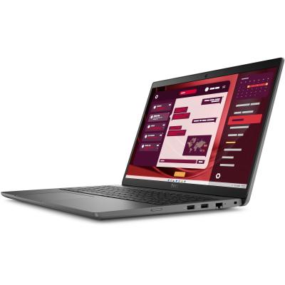 Dell Latitude 3550, 15.6" FHD IPS, 13th Gen Intel Core i7-1355U, Intel Integrated Graphics, 8GB DDR5 RAM, 512GB Gen4 M.2 PCIe NVMe - Soft Charcoal Business Laptop