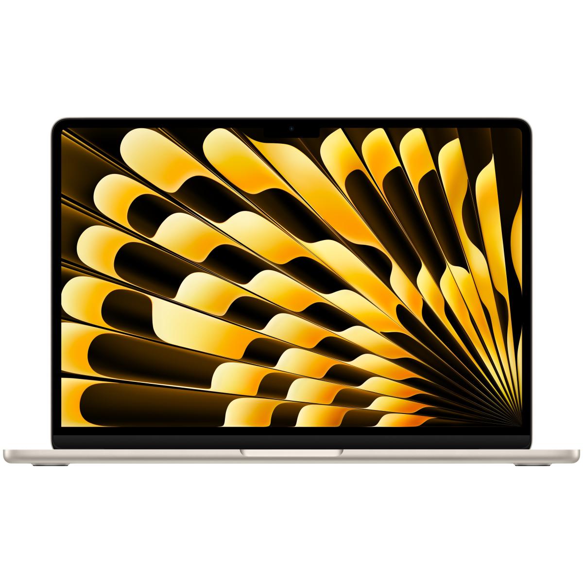 Apple MacBook Air 13" Apple M3 chip with 8-core CPU and 10-core GPU 24GB RAM 512GB SSD Liquid Retina Display - Starlight