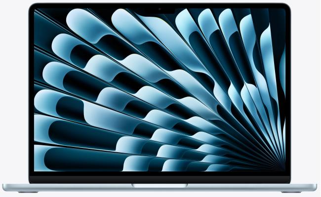 Apple MacBook Air 13" M5 chip with 10-core CPU and 10-core GPU 16GB RAM 1TB SSD Up To 60Hz Liquid Retina XDR Display - Sky Blue