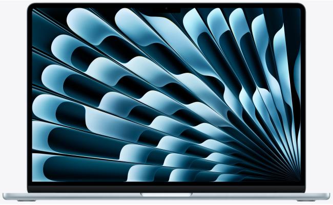 Apple MacBook Air 15" M5 chip with 10-core CPU and 10-core GPU 24GB RAM 1TB SSD Up To 60Hz Liquid Retina XDR Display - Sky Blue